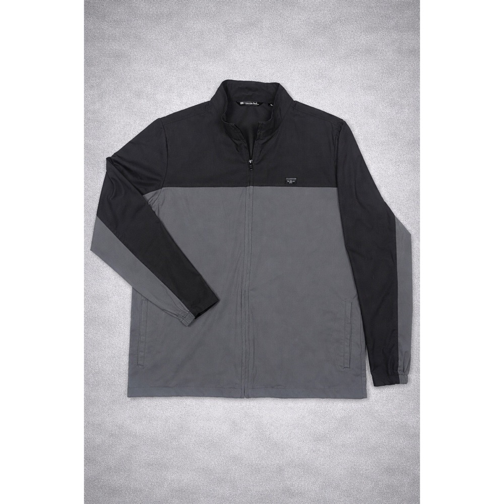 Travis Matthew Dead Giveaway Full Zip Golf Jacket Windbreaker Mens XL Stretch
